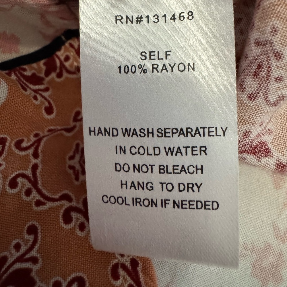 Fate Patchwork Boho Mixed Print Blouse Bubble Sle… - image 5